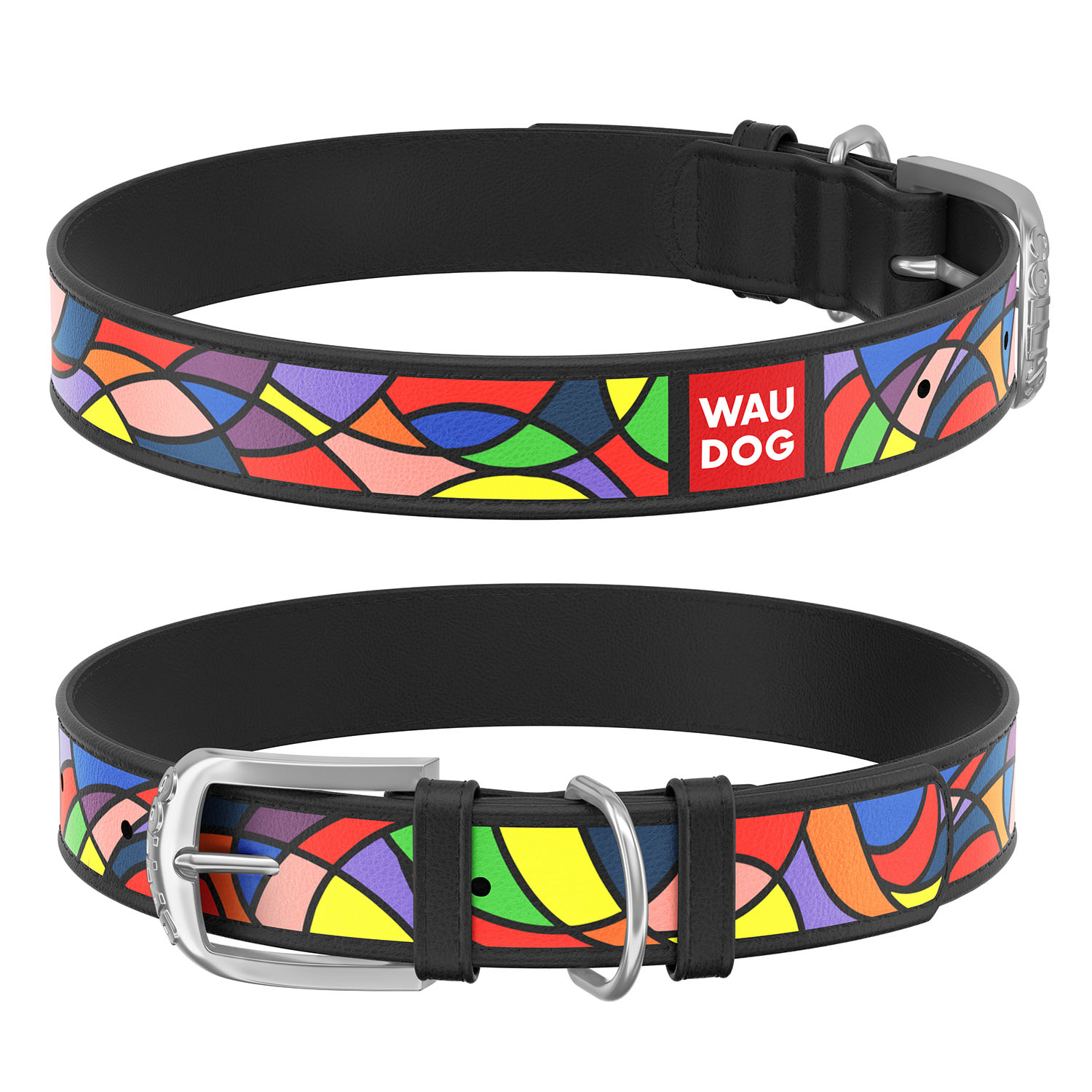 Kožený obojek VITRAGE 19-25 cm