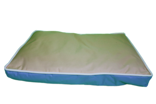 Voděodolná béžovošedá matrace pro psy - 75x50 cm